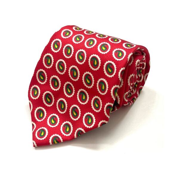Polo Ralph Lauren Silk Paisley Tie - Picture 1 of 6